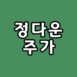 정다운 주가